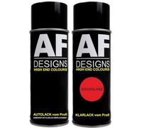 Alex Flittner Designs Bombe aérosol compatible avec IVECO 334 BIANCO Set Vernis de base transparent en aérosol 400ml