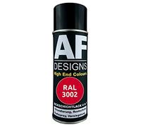 Alex Flittner Designs Bombe aérosol RAL 3002 rouge carmin - Peinture de protection métallique