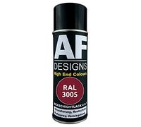 Alex Flittner Designs Peinture antirouille 4-en-1 RAL 3005 Rouge vin Spray de protection contre la rouille pour métal