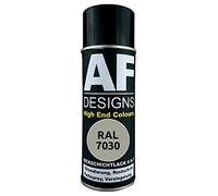 Alex Flittner Designs Peinture antirouille 4 en 1 RAL 7030 Gris pierre Peinture de protection pour métal Spray Peinture antirouille Bombe aérosol