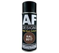 Alex Flittner Designs Peinture antirouille 4 en 1 RAL 8017 - Marron chocolat - Peinture de protection pour métal - Spray de peinture antirouille - Bombe aérosol