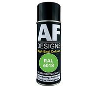 Alex Flittner Designs Peinture antirouille 4en1 RAL 6018 vert jaune, bombe de peinture en spray pour protection des métaux