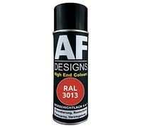 Alex Flittner Designs Peinture de protection 4-en-1 RAL 3013 Rouge Tomate Protection antirouille pour métal Laque en spray Peinture antirouille en bombe aérosol