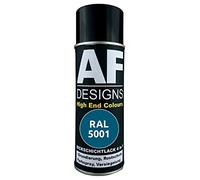 Alex Flittner Designs Peinture de protection 4-en-1 RAL 5001 Bleu-Vert Spray Peinture antirouille Aérosol de protection contre la rouille pour métal
