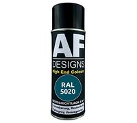 Alex Flittner Designs Peinture de protection 4-en-1 RAL 5020 bleu océan pour métal - Spray antirouille - Bombe aérosol