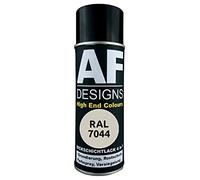 Alex Flittner Designs Peinture de protection 4-en-1 RAL 7044 Gris soie pour métal - Spray antirouille - Bombe aérosol