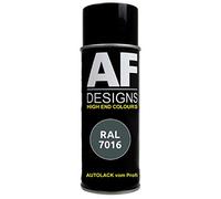 Alex Flittner Designs Spray de peinture RAL Peinture automobile Bombe aérosol Spray RAL7016 GRIS ANTHRACITE brillant