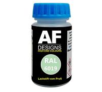 Alex Flittner Designs Stylo de retouche RAL 6019 - Vert blanc brillant - 50 ml - Séchage rapide - Acrylique