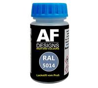 Alex Flittner Designs Stylo Peinture Ral 5014 Bleu Pigeon Brillant Mat Soie 50ml Séchage Rapide Acrylique Peinture de Laura - RAL5014 Bleu Pigeon Brillant