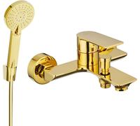 Alexa SET mitigeur bain avec accessoires R40, or (7123R40-50)
