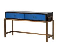 Alexandra house living Console miroir - Bleu