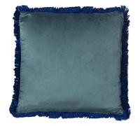 Alexandra House Living Coussin Bleu Textile 45 x 45 cm