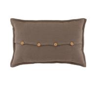 Alexandra House Living Housse de Coussin Grise 50 x 75 cm