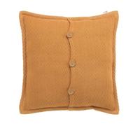 Alexandra House Living Housse de Coussin Moutarde 50 x 50 cm