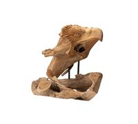 Alexandra house living Statuette aigle teck - Naturel