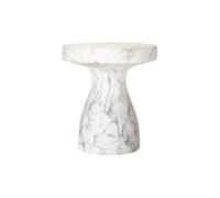 Alexandra house living Table d'appoint - Blanc marbre clair