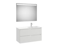 Aleyda Pack 2 Tiroirs Lavabo À Droite 1000 Mm Gris Pierre Mat - ROCA A851838514