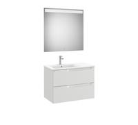 Aleyda Pack 2 Tiroirs Lavabo À Gauche 800 Mm Gris Pierre Mat - ROCA A851837514