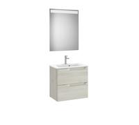 Aleyda Pack Compact 2 Tiroirs 600 Mm Bois Blanchi - ROCA A851830525