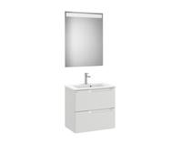Aleyda Pack Compact 2 Tiroirs 600 Mm Gris Pierre Mat - ROCA A851830514