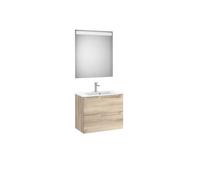 Aleyda Pack Compact 2 Tiroirs 700 Mm Bois Naturel - ROCA A851831524