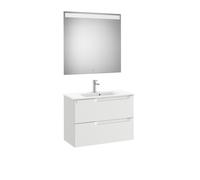 Aleyda Pack Compact 2 Tiroirs 800 Mm Gris Pierre Mat - ROCA A851832514
