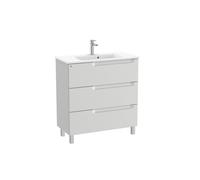 Aleyda Unik Compact 3 Tiroirs 800 Mm Gris Pierre Mat - ROCA A851884514