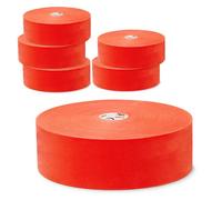 Alfa Bande d‘étanchéité PE pour clous - 80 mm x 20 m - 6 pièces | Fort pouvoir adhésif et assure une étanchéité efficace des trous de clouage, pose directe sur chevrons ou contre-latte
