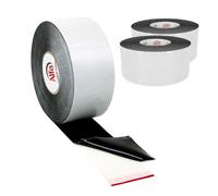 Alfa Bande de protection lambourde - Terrasse - 150 mm x 20 m - 3 pièces | Ruban d'étanchéité flexible pour terrasse, résistant aux UV. Adhésif pour bois et métal, protection contre l'humidité.