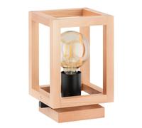 Alfa Lampe de table scandinave - Bois clair