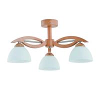 Alfa Plafonnier scandinave bois EMIR - Bois clair