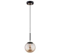 Alfa Suspension boule en verre - Noir