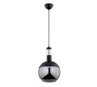 Alfa Suspension boule métal verre - Noir
