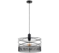 Alfa Suspension industrielle ronde - Noir