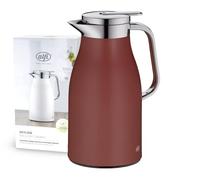 ALFI 1321300100 Thermos, Acier Inoxydable, Rouge méditerranéen, 1 Liter