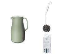 alfi ECONSCIOUS Isolierkanne fog green – Vorteilsset mit Reinigungsbürste CLEAN FIX 30 cm + CLEAN TABS (20 Stück) | HAN 1125352100 | EAN 4002458533624