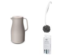 alfi ECONSCIOUS Isolierkanne oatmeal beige – Vorteilsset mit Reinigungsbürste CLEAN FIX 30 cm + CLEAN TABS (20 Stück) | HAN 1125321100 | EAN 4002458533617