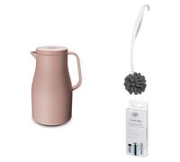 alfi ECONSCIOUS Isolierkanne powder rose – Vorteilsset mit Reinigungsbürste CLEAN FIX 30 cm + CLEAN TABS (20 Stück) | HAN 1125372100 | EAN 4002458533600