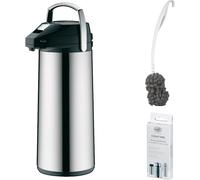alfi GETRÄNKESPENDER TT 3,0l stainless steel polished Edelstahl – Vorteilsset mit Reinigungsbürste CLEAN FIX 40 cm + CLEAN TABS (20 Stück) | HAN 987000300 | EAN 4002458070648