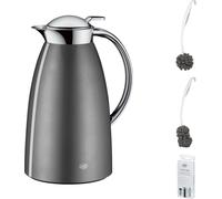 alfi GUSTO Isolierkanne 1,0l space grey polished – Vorteilsset mit Reinigungsbürste CLEAN FIX 30 cm | HAN 3591218100 | EAN 4002458523632