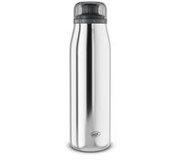 alfi ISO BOTTLE Bouteille isotherme, 500 ml, en acier inoxydable, bouchon à vis entièrement étanche, garde au chaud pendant 12 heures, au froid pendant 24 heures, pour boissons gazeuses, sans BPA