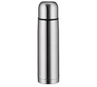 ALFI Isotherm Eco 5457.205.075 Bouteille Isotherme, en Acier Inoxydable, Mat, 750 ML, avec gobelet, à,Bouchon à vis, 12 Heures pour Les Boissons Chaudes et 24 Heures pour Les Froides, sans BPA