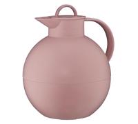 alfi KUGEL Pichet isotherme, 0,94 l, vieux rose, avec insert en verre trempé sous vide alfiDur, 12 h chaud/24 h froid, bouchon à vis absolument étanche, pièce de design, cafetière, sans BPA