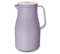 alfi NEO 1,0 l, pichet isotherme, violet, avec insert en verre trempé hygiénique, 12 h de chaud, bouchon à vis avec bouton poussoir confortable, poignée ergonomique, idéale comme cafetière, théière