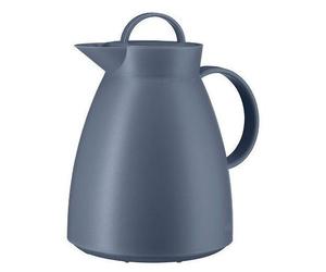 Alfi Pichet Isotherme Dan, Théière, Cafetière, Aluminium, Fermeture À Vis, Vintage Indigo / Bleu Indigo, 1 L, 0935060100