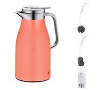 alfi SKYLINE Isolierkanne deep apricot mat – Vorteilsset mit Reinigungsbürste CLEAN FIX 30 cm | HAN 1321393100 | EAN 4002458534751