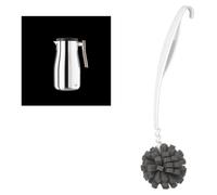 alfi STUDIO ALLURE Isolierkanne 1,0l oak / stainless steel polished – Vorteilsset mit Reinigungsbürste CLEAN FIX 30 cm | HAN 1397000100 | EAN 4002458522024