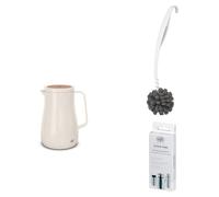 alfi STUDIO TEA 0,7l porcelain white – Vorteilsset mit Reinigungsbürste CLEAN FIX 30 cm + CLEAN TABS (20 Stück) | HAN 1497212070 | EAN 4002458522031