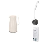 alfi STUDIO TEA 1,0l porcelain white – Vorteilsset mit Reinigungsbürste CLEAN FIX 30 cm + CLEAN TABS (20 Stück) | HAN 1497212100 | EAN 4002458522048