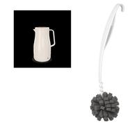 alfi STUDIO TEA 1,0l porcelain white – Vorteilsset mit Reinigungsbürste CLEAN FIX 30 cm | HAN 1497212100 | EAN 4002458522048